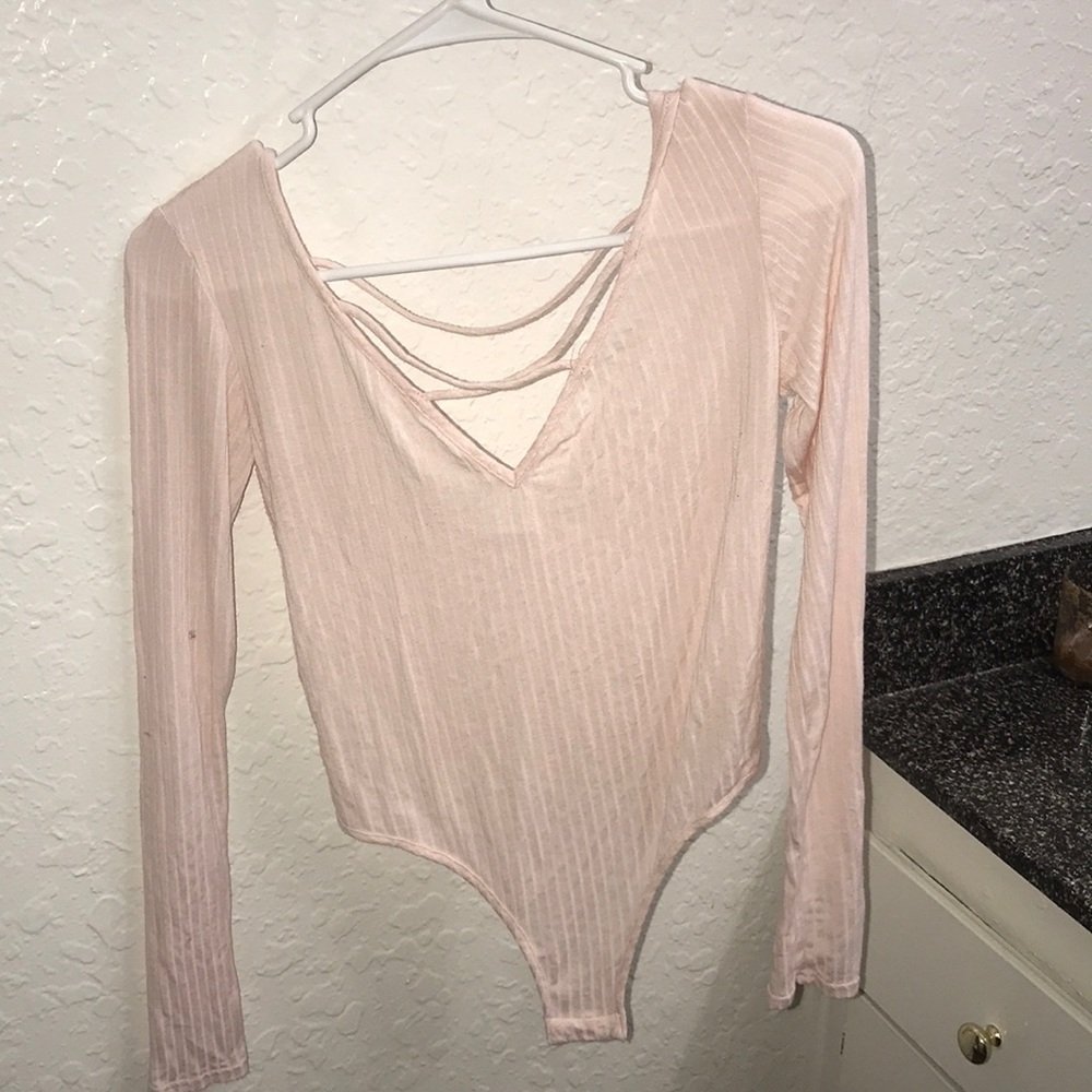 Small pink bodysuit